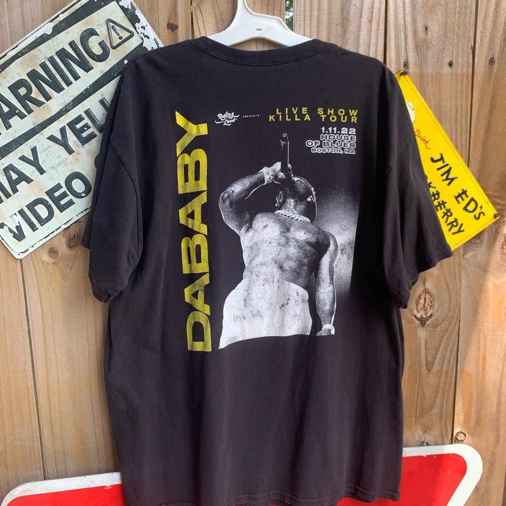 DaBaby Da Baby Killa Tour 2022 T-Shirt Size X-Large